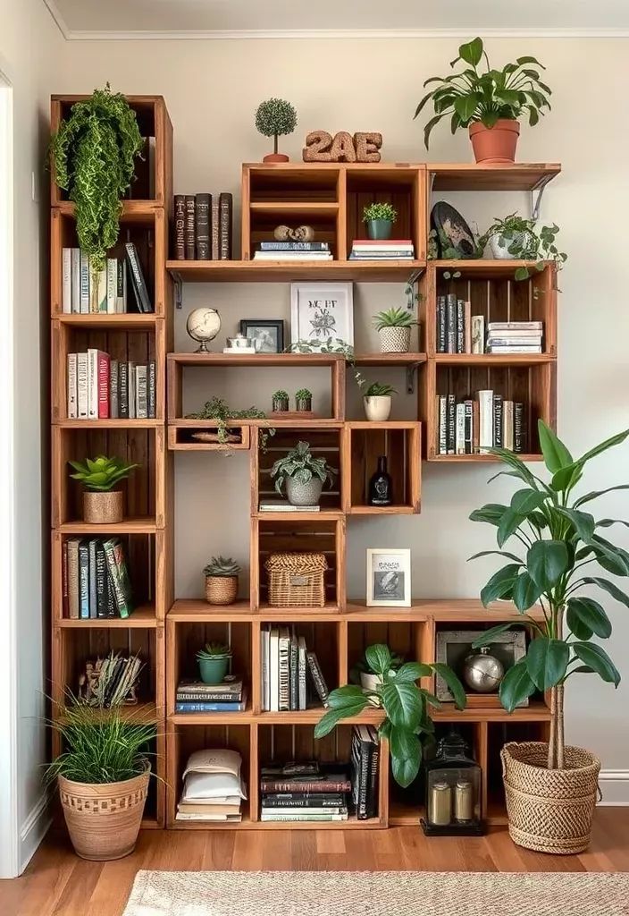 estanteria personalizada de madera a medida