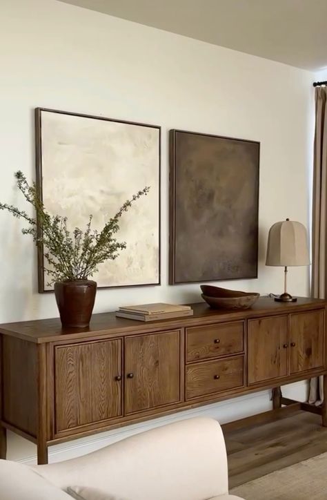 mueble a medida de comedor de madera de roble