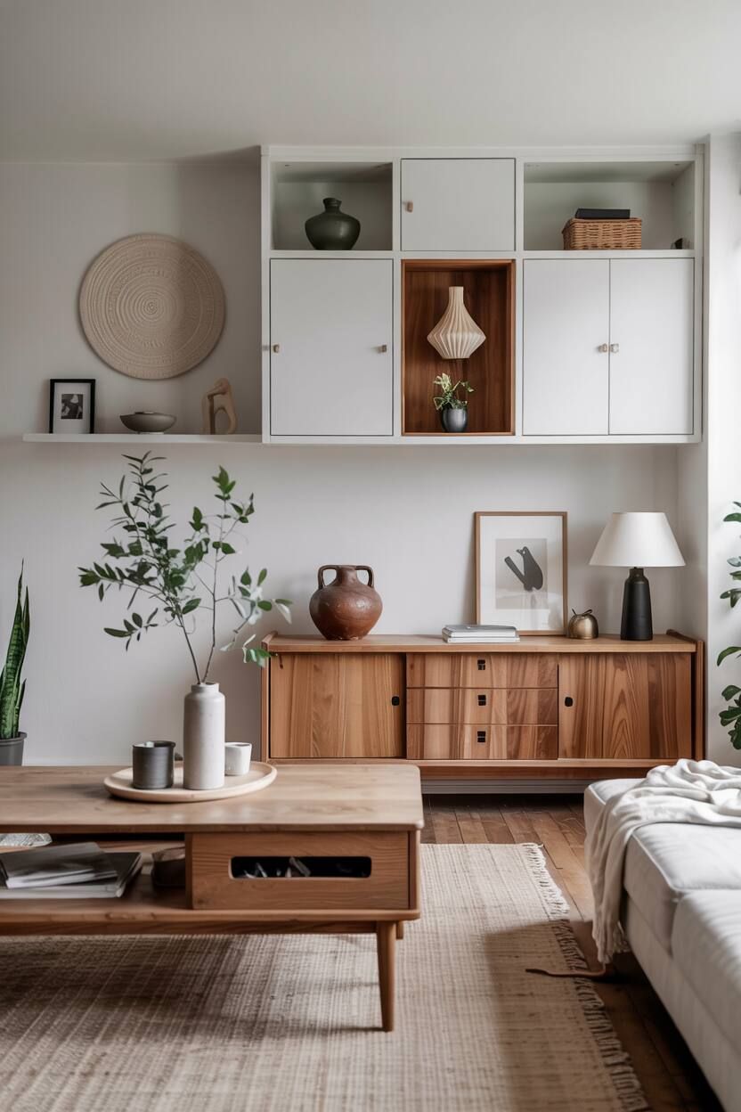 muebles de comedor estilo escandinavo madera blanca