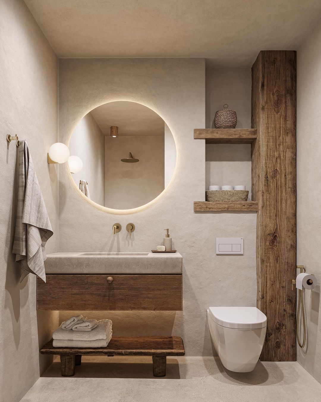 muebles de baño estilo minimalista